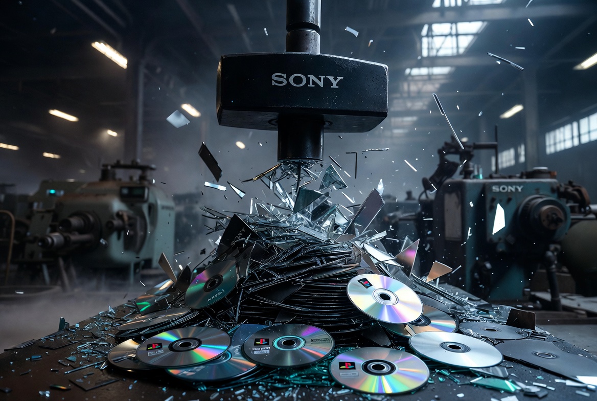 sony ende der disk